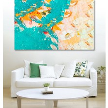 Hediyeler Kapında 100 x 140 Sanatsal Sürreal Kanvas Tablo