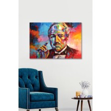 Hediyeler Kapında 90 x 130 Godfather Duvar Kanvas Tablo