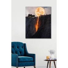 Hediyeler Kapında 50 x 70 Uçurum Duvar Kanvas Tablo