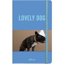 Le Color Esnek Kapakak Defter 144 Sayfa Dog Lover 10.5 x 18.58 cm