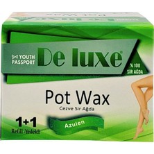 Deluxe Pot Wax Azulen Cezve Sir Ağda 1+1 Yedekli 190GR