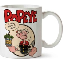 Art Hediye Popeye Temel Reis Ispanak Kupa Bardak
