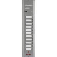 AUDIO Tek Butonlu Zil Panel 11Lı Ft 004962-11
