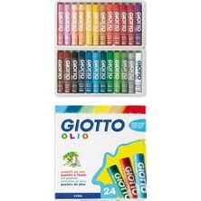 Giotto Olio - Yağlı Pastel Boya (Silindir) 24'Lü Kutu 293100