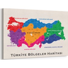 Tabrika Türkiye Bölgeler Haritası Tablosu