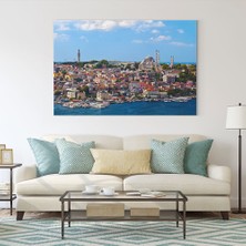 Tabrika Yukarıdan Eminönü Manzarası Tablosu