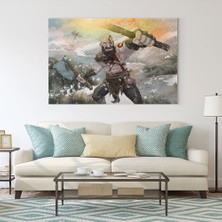 Tabrika God Of War Çizgi Film  Tablosu