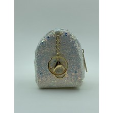 Still Aksesuar Mini Cüzdan Simli Gözlüklü Model Anahtarlık Bozuk Paralık 10×8 cm