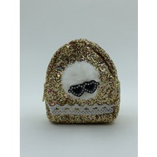 Still Aksesuar Mini Cüzdan Simli Gözlüklü Model Anahtarlık Bozuk Paralık 10×8 cm