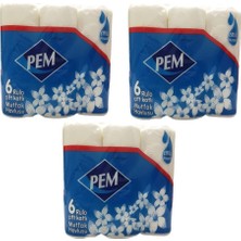 Pem 6'lı Kağıt Havlu x 3 Adet