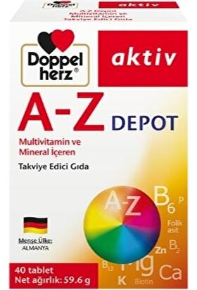 Doppelherz Aktiv A-Z Depot Multivitamin 40 Tablet