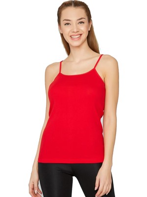 Tutku  Kadın Ribana İp Askılı Atlet 12'li Paket