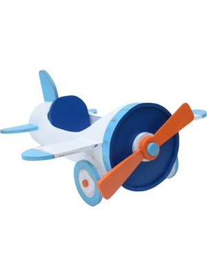 Mini Wooden Toys Ahşap Uçak