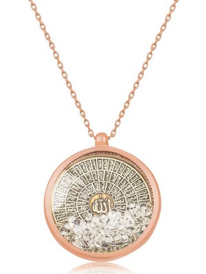 Gumush Gümüş Esmaül Hüsna Kolye