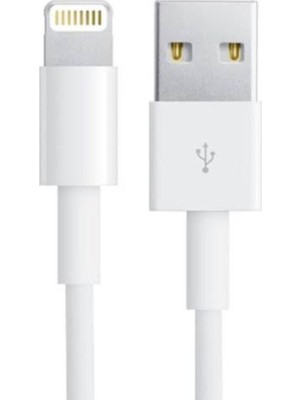 Ats Apple iPhone Uyumlu İpad İpod Lightning 2.4A Hızlı Şarj Kablosu ve Data Kablosu 1 mt