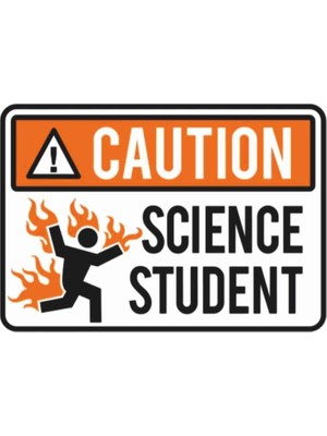 Stickermarket Science Student Sticker