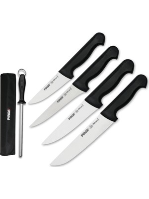 Pirge PRO2002 Kurban Bıçak Seti 5’li Çantalı