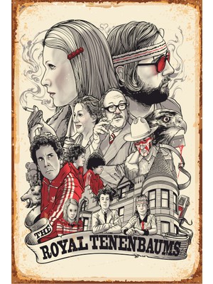 Hayat Poster Rock Roll Retro Vintage Ahşap Poster