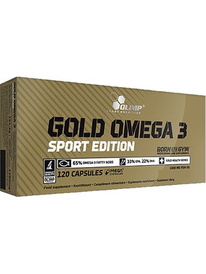 Olimp Gold Omega 3 Sport Edition 120 Kapsül