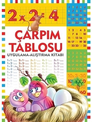 Çarpım Tablosu / Uygulama - Alıştırma Kitabı