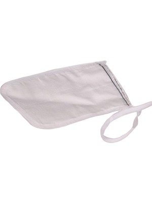 Karacalif Kalın Hamam Kesesi Beyaz