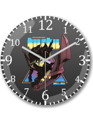 Baskı Dükkanı Kill Bill Dolls Duvar Saati Bombeli Gerçek Cam