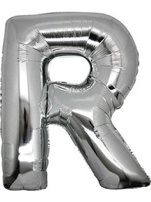 Niyet R Silver Harf Folyo Balon 90 cm