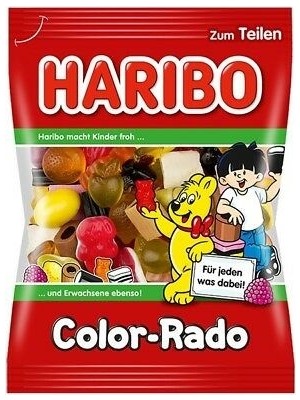 Haribo Colorado 200 gr ( Lakritz )