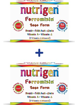 Nutrigen Ferromixin Saşe Form 30*2 Saşe (2'li Fırsat Paketi)