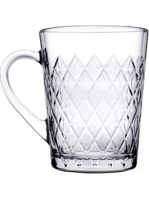 Paşabahçe Ruby Cam Kupa 6 Adet 260 cc