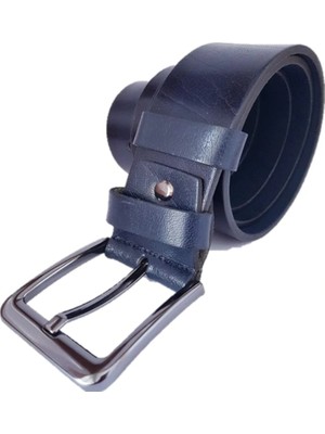 Deribond Erkek Kemer Hakiki Deri Kot Pantolon Kemeri