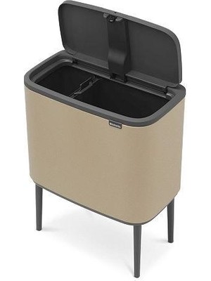 Brabantia Çöp Kutusu Bo Touch Bin 11+ 23 lt Mineral Altın 316289