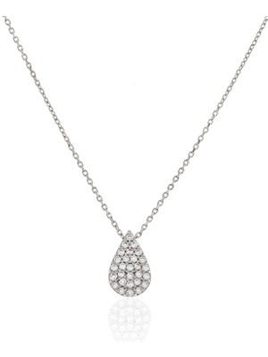 Milet Kuyumculuk Taşlı Damla Kolye