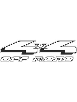 Stickermarket Off Road Sticker 31 x 8 cm