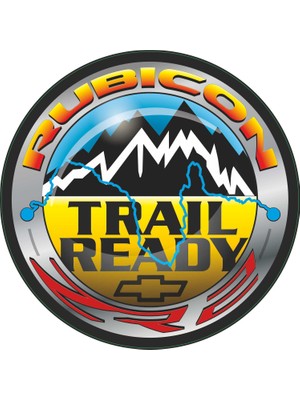 Stickermarket Rubicon Off Road Sticker 22 x 22 cm