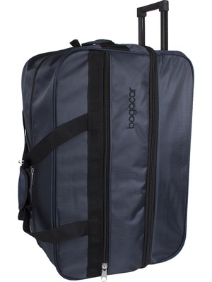 Bagacar Tekerlekli Genişleyebilir Büyük Boy Seyahat Valizi Lacivert