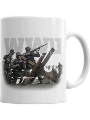 Baskı Dükkanı Wow Warlock Kupa Bardak Porselen