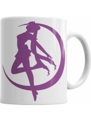 Baskı Dükkanı Sailor Moon Anime Kupa Bardak Porselen