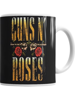 Baskı Dükkanı Guns N' Roses Kupa Bardak Porselen