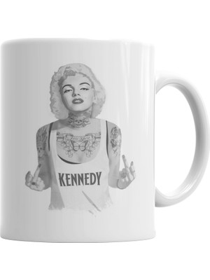 Baskı Dükkanı Marilyn Monroe Kupa Bardak Porselen
