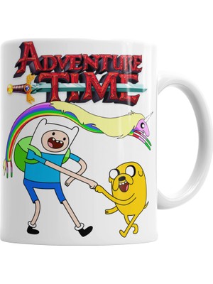 Baskı Dükkanı Adventure Time Finn Jake Princess Bubblegum Marcelin Kupa