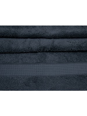 English Home Pure Basic Yüz Havlusu 50 x 90 cm Antrasit