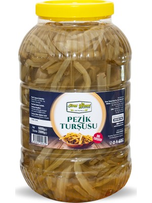 Sivas Yörem Pezik Dal Turşusu 5 kg Doğal İçerik ile Pratik Kullanım Kış Ayları için