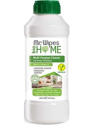 Farmasi Mr Wipes Konsantre Çok Amaçlı Temizleyici Beyaz Çicek Kokulu