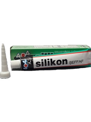 404 Şeffaf Silikon Tüp 55 Gr