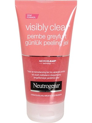 Neutrogena Visibly Clear Pembe Greyfurt Jel Arındırıcı Etkiyle 150 ml Tüm Cilt Tipleri İçin