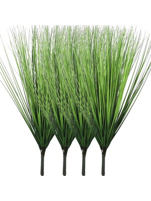 Nettenevime Yapay Çiçek Saz 60 cm Plants Grass 4 Adet Dekoratif Çiçek