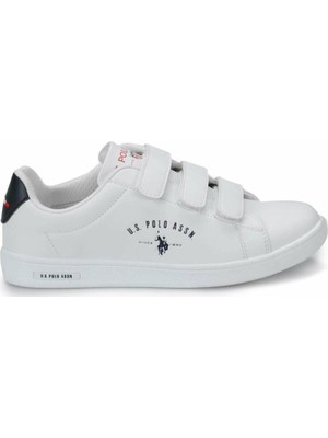 U.S. Polo Assn. Singer Beyaz Erkek Çocuk Sneaker Ayakkabı