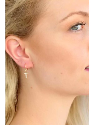 Clariss T Harf Bayan Küpe