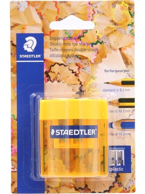 Staedtler Kalemtraş Süper Jumbo Çift Bölmeli